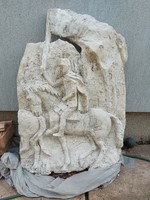 120X80x20 cm, about 40 kg, plaster sculpture, about 50 years old