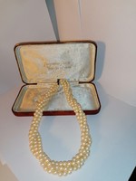 Pompadour Pearls gyöngysor az ötvenes évekből, eredeti dobozában, hibátlanul!