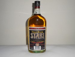 Domaci Brandy Stari - Belgrád, Szerbia ital üveg palack - 1991.08.05. csomagolva, bontatlan ritkaság