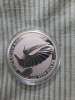 Australian bird of paradise 2018 szín ezüst érme. 1 oz
