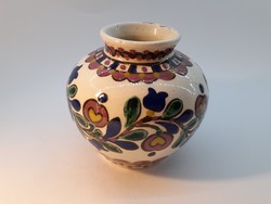 Imre Baán hmv antique, folk art nouveau ceramic vase