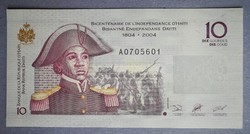 Haiti 10 Gourdes UNC 2004