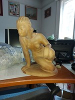Dr.Rank terrakotta szobor, 35 cm magas, 3,5 kg