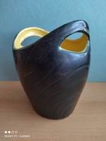 Decorative pond head with ceramic vase