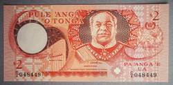 Tonga 2 panga AUNC+ 1995