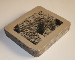 Lithográfiai kő / litokő / solnhofeni mészkő / 32,5*27,5*5,5 cm