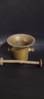 Copper mortar and pestle