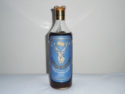 Retro Hubertus különleges likőr ital üveg kancsó palack - Buliv gyártó, 1980-as évekből, bontatlan