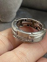 Ezüst 925 gyönyörű gyűrű 19mm átmérő ESPRIT