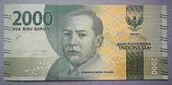 Indonézia 2000 Rupiah 2016 Unc