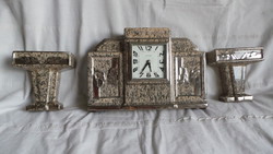 Art Deco Kandalló óra