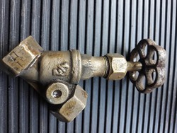 Midcentury / retro solid copper tap, 450 gr