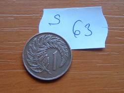ÚJ-ZÉLAND NEW ZEALAND 1 CENT 1967 (l): Royal British Mint (London, Bronz S63