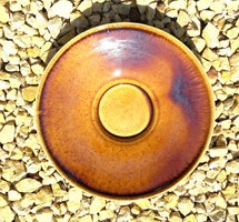 Retro glazed ceramic decorative plate, plate, centerpiece, serving