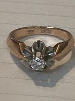 Extra szép 14 kr  brilliáns gyűrű eladó!Ara:58.000.-