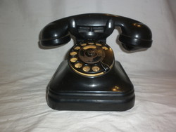 Antik bakelit tárcsás telefon cb 35