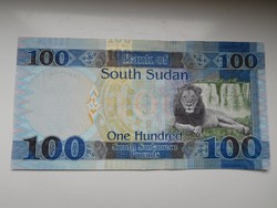 Dél-Szudán 100 pounds 2017 UNC