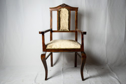 Antique neo-baroque armchair (restored)