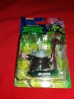 TMNT, Tini Mutant Turtles, Tini Ninja Teknőcök játék figura SPLINTER Yoshi mester bontatlan