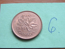 MINDEN FÉMPÉNZ 50 FT!!! KANADA 1 CENT 1999  6.