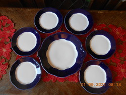 Zsolnay pompadour basic glazed cake set