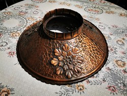 Copper lampshade