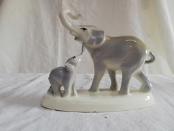 Rare granite porcelain with elephant calf