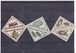 Közép-afrikai Köztársaság portó bélyegek 1962