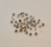 46 db Természetes Gyémánt 0.51 Cts