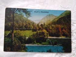 Antik képeslap Erdély Kárpátok 1917