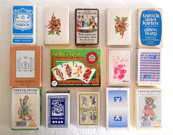 15 darabos vegyes kártyacsomag kártya pakli csomag kártyapakli gyűjtemény jóskártya tarokk szimbólum