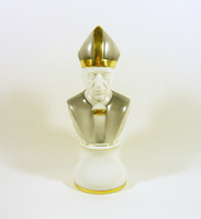 Herend, running (light) hand-painted porcelain chess piece, flawless! (P084)