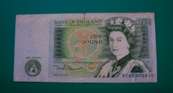 United Kingdom - 1 pound banknote - 1982
