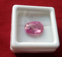 Beautiful, special pink morganite 7.75Ct certified many 1ft products!