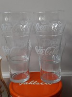 4db retro Coca Cola -s vizespohár