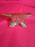 Small monogrammed anvil copper!