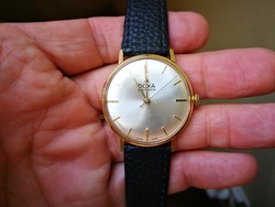Doxa 14k gold men's watch