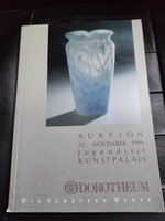 Jugendstil-Szecessziós árverési katalogus-Dorotheum.