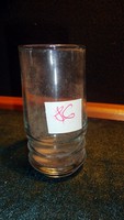 S21-86 nehéz talpú  üveg pohár .