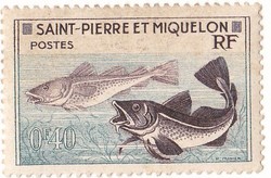 Saint-Pierre és Miquelon forgalmi bélyeg 1957