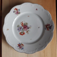 6 db tányér - Hüttl Tivadar – virágmintás lapostányérok