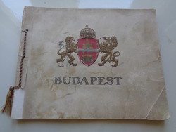 Budapest a XVI. Orvosi Kongresszus tagjainak 1909 - RITKASÁG