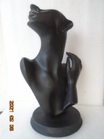 Csodálatos egyedi művészi női torzó akar ékszerek fényképezéséhez 35 cm magas közel 2 kg