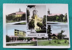 Serbia, ada, colored used postcard