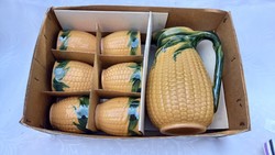 Retro corn wine set in its own box
