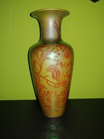 Zsolnay gyönyörű egyedi eozin váza