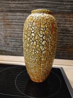 Beautiful retro glazed vase 27 cm high
