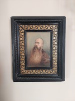 Antik portré Mesterházy Kálmán Báró Nyáry Gyula hagyatékából