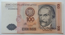 Peru 100 Intis 1987 UNC