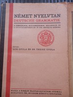 2 db régi német nyelvkönyv, Franklin Társulat, 1941.